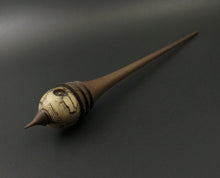 Load image into Gallery viewer, Wee folk spindle in spalted hackberry and walnut
