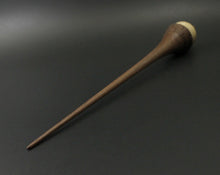 Load image into Gallery viewer, Wee folk spindle in spalted hackberry and walnut