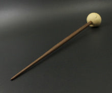 Load image into Gallery viewer, Sheep support spindle in holly and walnut