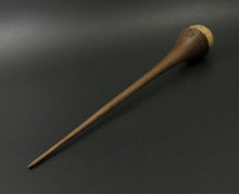 Load image into Gallery viewer, Birdhouse spindle in Karelian birch and walnut