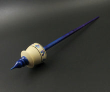 Load image into Gallery viewer, Teacup spindle in holly and hand dyed curly maple