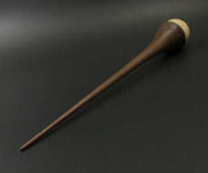 Birdhouse spindle in birdseye maple and walnut