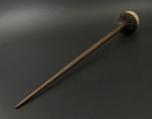 Load image into Gallery viewer, Acorn support spindle in maple and walnut
