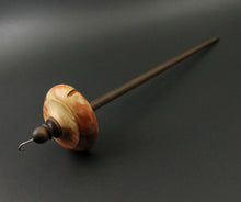Load image into Gallery viewer, Drop spindle in flame box elder and walnut