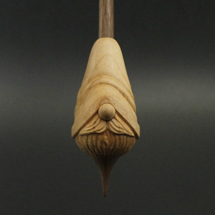 Gnome support spindle in maple and walnut