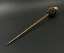 Load image into Gallery viewer, Morel mushroom support spindle in maple and walnut