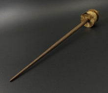 Load image into Gallery viewer, Teacup spindle in maple burl and walnut