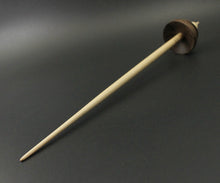 Load image into Gallery viewer, Tibetan style spindle in walnut burl and curly maple