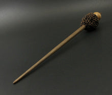 Load image into Gallery viewer, Morel mushroom support spindle in maple and walnut
