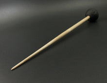 Load image into Gallery viewer, Sheep support spindle in African blackwood and curly maple