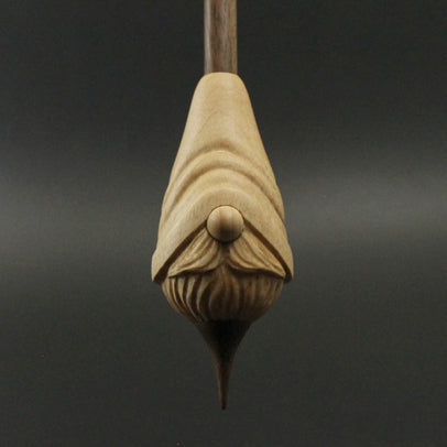 Gnome support spindle in maple and walnut