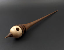 Load image into Gallery viewer, Birdhouse spindle in birdseye maple and walnut