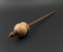 Load image into Gallery viewer, Cauldron spindle in flame box elder and walnut