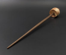 Load image into Gallery viewer, Cauldron spindle in flame box elder and walnut