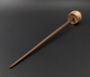 Cauldron spindle in flame box elder and walnut