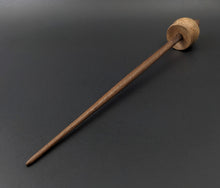 Load image into Gallery viewer, Cauldron spindle in maple burl and walnut
