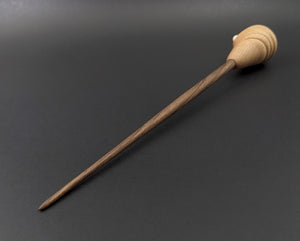 Gnome support spindle in maple and walnut