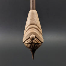 Load image into Gallery viewer, Gnome support spindle in maple and walnut (&lt;font color=&quot;red&quot;&lt;b&gt;RESERVED&lt;/b&gt;&lt;/font&gt; for Linda)
