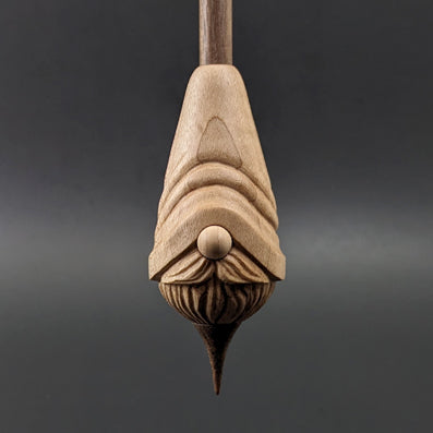 Gnome support spindle in maple and walnut (<font color=
