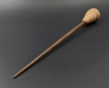 Load image into Gallery viewer, Gnome support spindle in maple and walnut (&lt;font color=&quot;red&quot;&lt;b&gt;RESERVED&lt;/b&gt;&lt;/font&gt; for Linda)