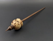 Load image into Gallery viewer, Cauldron spindle in elm burl and walnut