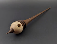 Load image into Gallery viewer, Birdhouse spindle in birdseye maple and walnut
