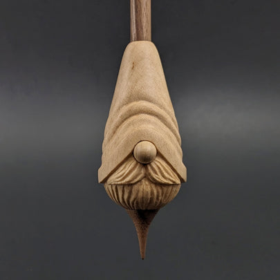 Gnome support spindle in maple and walnut (<font color=