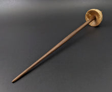 Load image into Gallery viewer, Tibetan style spindle in Karelian birch and walnut