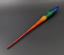Load image into Gallery viewer, Phang spindle in hand dyed curly maple