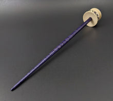 Load image into Gallery viewer, Teacup spindle in holly and hand dyed curly maple