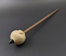 Load image into Gallery viewer, Sheep support spindle in holly and walnut