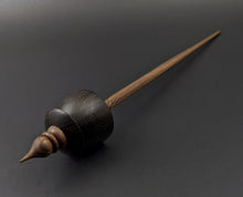 Load image into Gallery viewer, Teacup spindle in bog oak and walnut