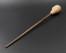 Load image into Gallery viewer, Gnome support spindle in maple and walnut