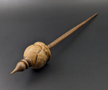 Load image into Gallery viewer, Cauldron spindle in spalted maple and walnut