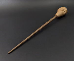Gnome support spindle in maple and walnut