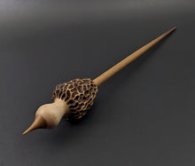 Load image into Gallery viewer, Morel mushroom support spindle in maple and walnut