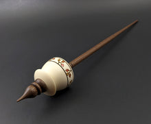 Load image into Gallery viewer, Teacup spindle in holly and walnut