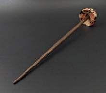 Load image into Gallery viewer, Tibetan style spindle in flame box elder and walnut