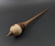 Load image into Gallery viewer, Birdhouse spindle in birdseye maple and walnut