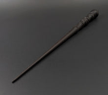Load image into Gallery viewer, Wand spindle in ebonized walnut