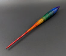 Load image into Gallery viewer, Phang spindle in hand dyed curly maple
