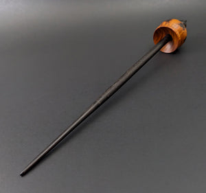 Cauldron spindle in cocobolo and ebonized walnut