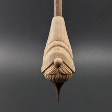 Load image into Gallery viewer, Gnome support spindle in maple and walnut