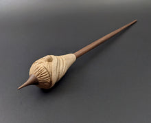 Load image into Gallery viewer, Gnome support spindle in maple and walnut