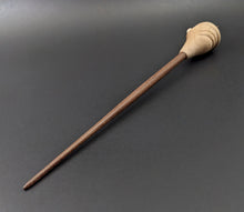 Load image into Gallery viewer, Gnome support spindle in maple and walnut