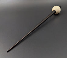 Load image into Gallery viewer, Bead spindle in holly and ebonized walnut