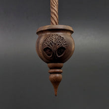 Load image into Gallery viewer, Cauldron spindle in walnut
