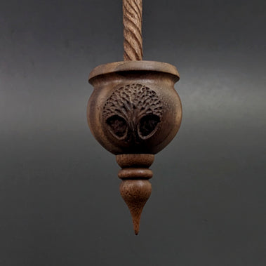 Cauldron spindle in walnut