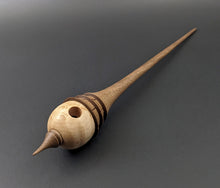 Load image into Gallery viewer, Birdhouse spindle in birdseye maple and walnut