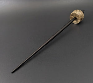 Cauldron spindle in buckeye and ebonized walnut